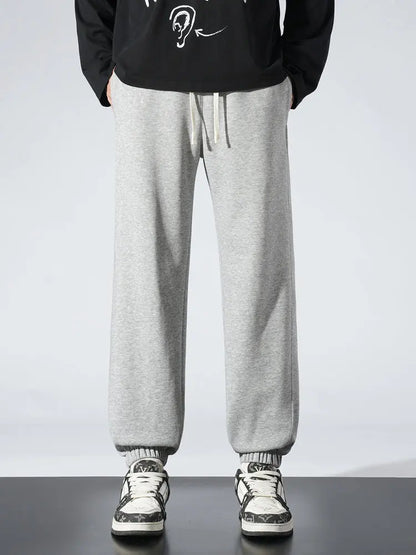 Winter Warm Jogger Pants Men/Women Unisex Style Home Basic Sweatpants Fleece Lined Thermal Sport Pants.