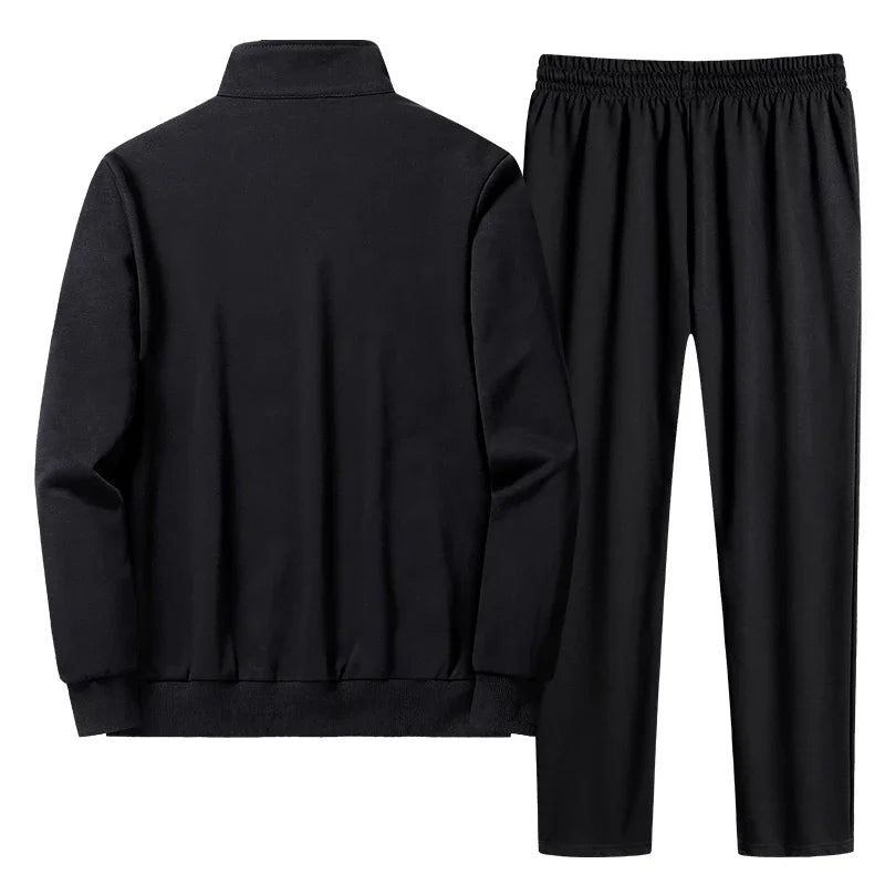 Men's Tracksuit Suit New Arrive Tracksuit Mens Casual Solid Solor Sweatpant Set Unisex Jogging Suit MEN Plus Size 6XL 7XL 8XL.