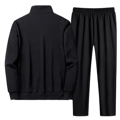 Men's Tracksuit Suit New Arrive Tracksuit Mens Casual Solid Solor Sweatpant Set Unisex Jogging Suit MEN Plus Size 6XL 7XL 8XL.