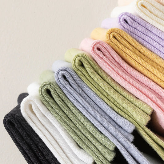 12 Pairs New Woman Cotton Socks Men Sock Short Ankle Colorful Autumn Spring Soft Breathable Colorful Girl Sock.