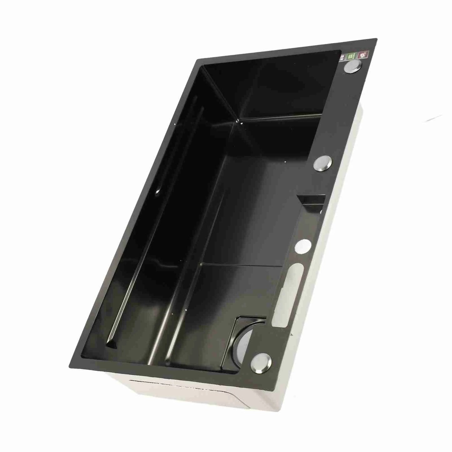 Digitalanzeige-Küchenspüle, professionelle gebürstete, verdickte Digitalanzeige, Doppelspüle aus Edelstahl für die Küche