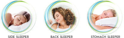 Down Pillow 100% Goose Down Feather Household Down Pillow Three layer down+feather+down pillow  size height can be customized.