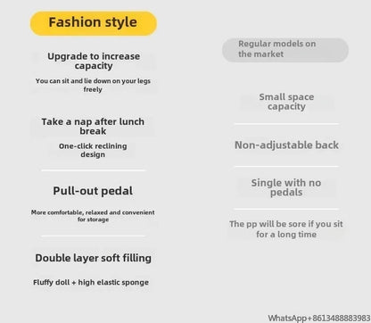 Bequemer Büro-Computerstuhl, universitätsschlafsaal, Schlafzimmer, Wohnzimmer, Spiel, Live-Streaming-Stuhl mit verstellbarer Rückenlehne