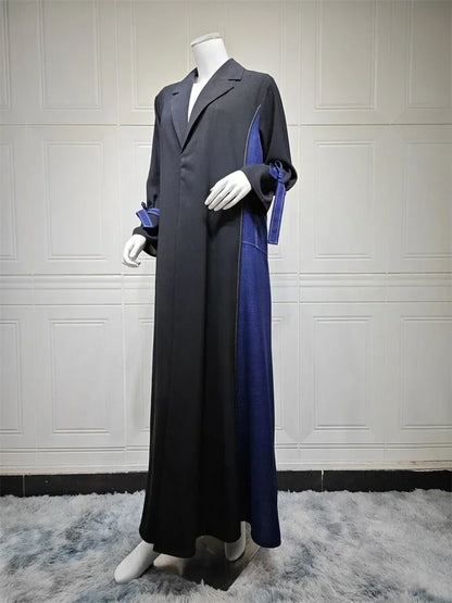 Ramadan Eid Open Muslim Kimono Abaya Damen Dubai Luxury Kebaya Prayer Clothes Abayas For Women Arabic Kaftan Dress Islam Robe.