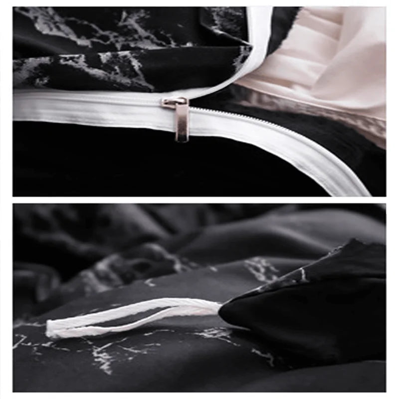 3pcs Duvet Cover Set with Pillow Case Double Comforter Bedding Set Quilt Cover Queen/King Couple or Single Bed.