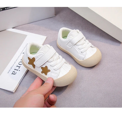 Toddler Kids Running Shoes Soft Sole Comfortable Baby Walking Shoes Toes Capped 2025 Fashion Boys Girls Casual Shoes Size 18-29.