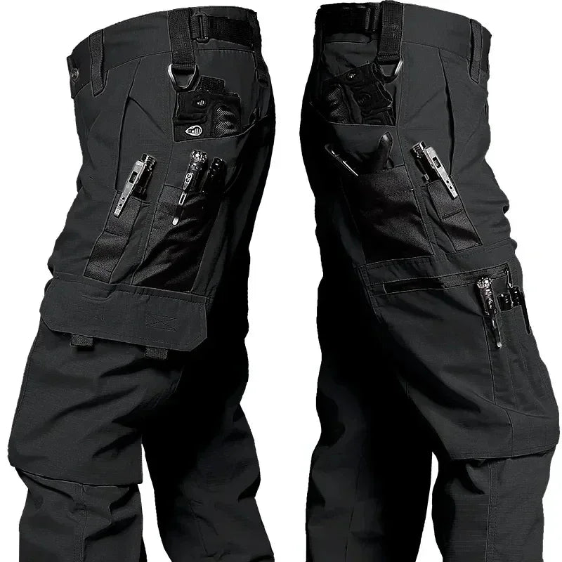 New Tactical Work Pants Men Outdoor Cargo Trousers Multi-pocket Waterproof Pant Autumn Spring Outdoor Workwear Hiking Trousers.