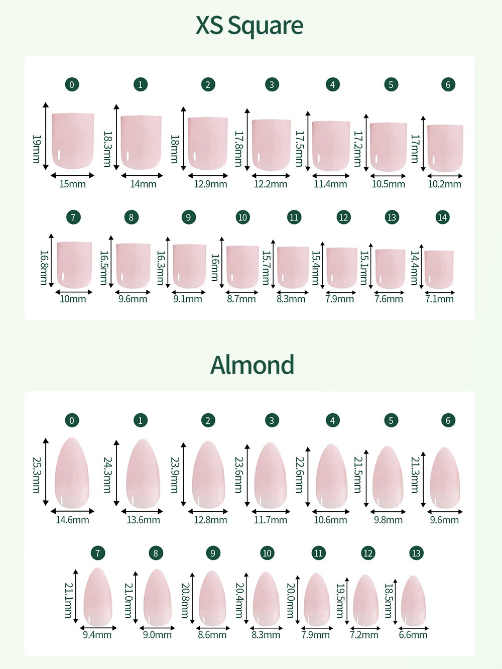 Nailpop 3-IN-1 Nude Natural Soft Nail Tips Set 140PCS Skin Tones Press on Nails Ultra-Fit Gel Nail Extensions Easy Manicure DIY.