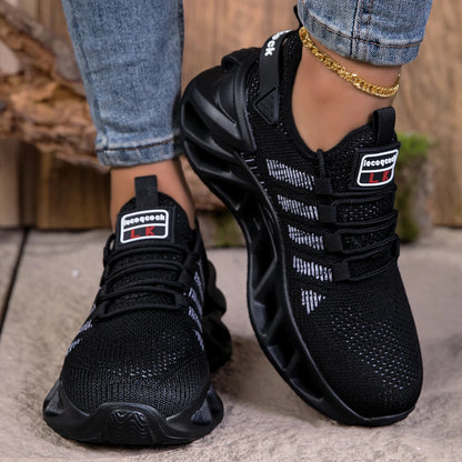 YRZL Unisex Running Shoes Men Women Lightweight Mesh Breathable Comfortable Flat Soft Tennis Shoes Summer Lace-up Sneakers Man.