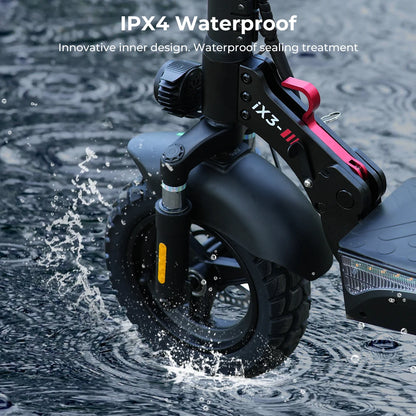 iScooter ix3 Foldable Adult Electric Scooter E-Scooter, 40KM/H Electric Kick Scooter, 800W Skateboards, 48V 10Ah Kickboard.