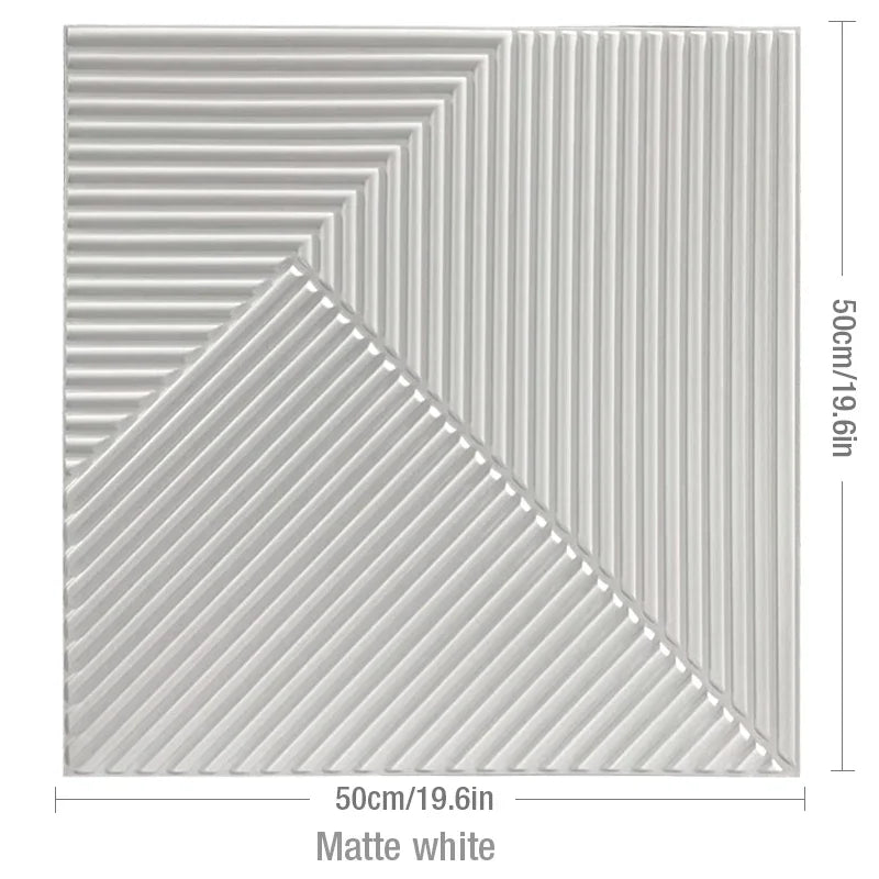 4pcs 50x50cm Champagne gold color 3D Wall Panel Shining Gold 3D Wall Sticker Wedding party background wall art Wood grain paper