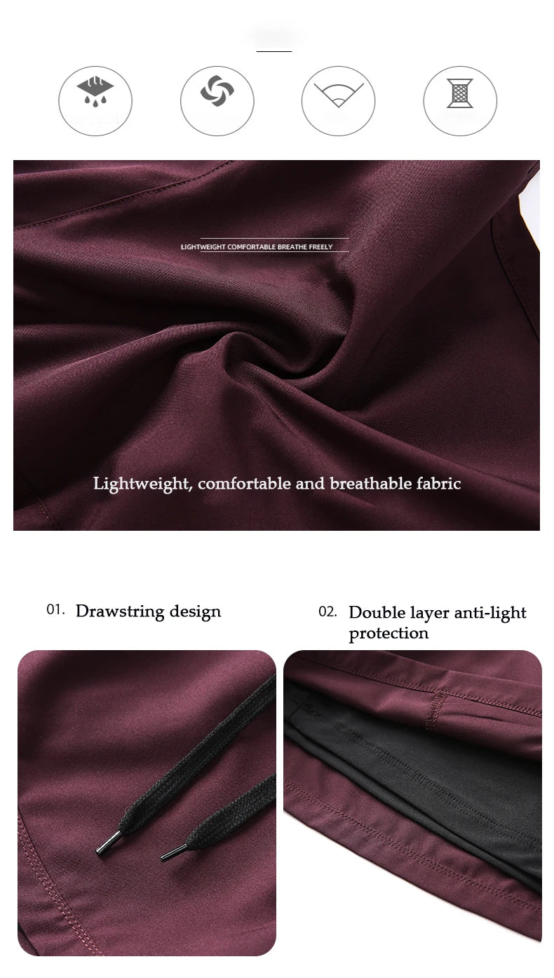 Yoga Short Pants Women Double Design Short Lightweight Comfortable Quick Dry Breathable Fitness Sport Anti-exposure Shorts Pants.