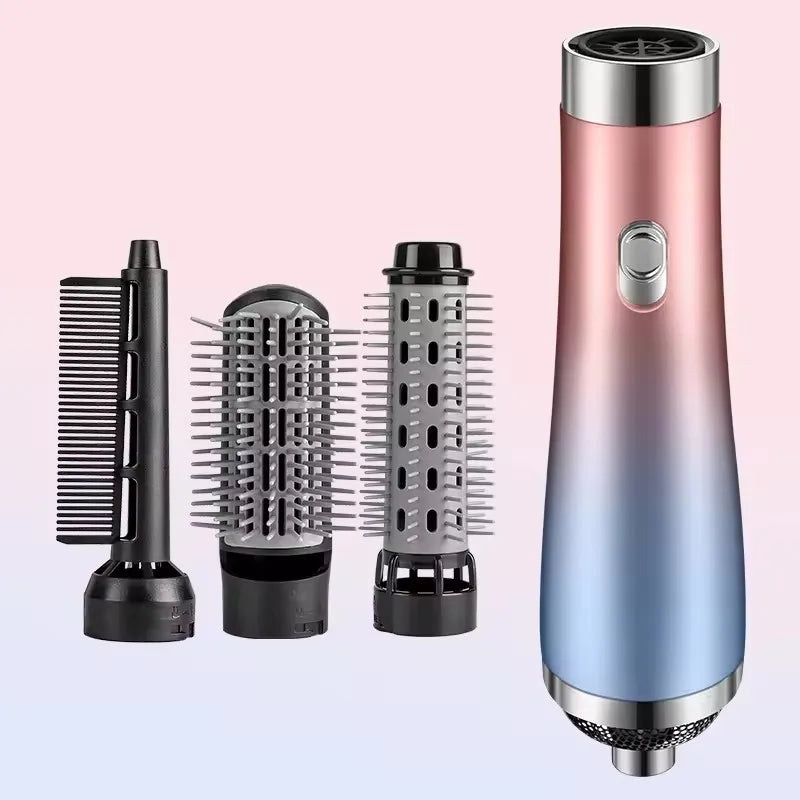 Tinsol hair dryer comb professional curling iron 3 in 1 hot air comb curling straightener roller hair dryer hair dryer brush