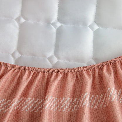 WOSTAR Thicken quilted mattress protector cover couple luxury double bed elastic fitted sheet style king size protection pad 180.
