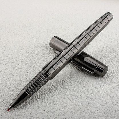 1 stücke MONTE MOUNT Kugelschreiber Retro Metall Gitter Tinte Elegantes Geschenk für Schreiben Schreibwaren Büro Schule Liefert Roller kugelschreiber.