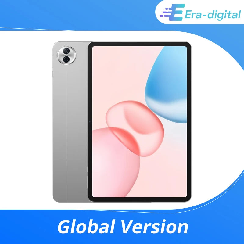 HONOR Pad 10 Tablet 8GB+256GB,12.1-inch 120Hz 2.5K(2560*1600) Display,Snapdragon 7 Gen 3 10100mAh Battery,MagicOS 9.0 (Android 15),8MP camera,WIFI 6,Bluetooth 5.3