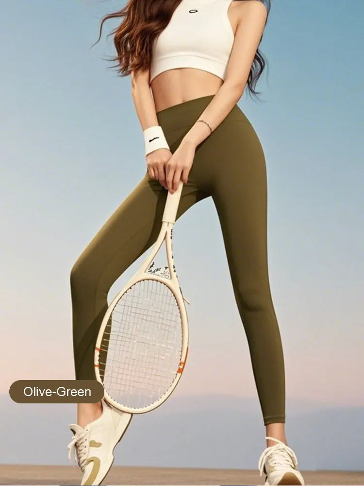 High-Waisted Workout Leggings - 4-Way Stretch, Slim Fit, Butt Lifting & Tummy Control for Gym, Yoga, Running & Daily Wear