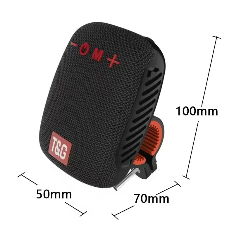 Outdoor Bicycle TG392 Portable Bluetooth Speaker TWS Wireless Mini Bass FM Radio Soundbar Boombox Riding Music Play Loudspeaker.