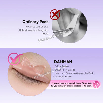 Damman Professional Lash Lifting Kit Eyelash Curling Lifting Set Long Lasting Lash Lift Perm Kit Makeup Tools For Salon Use.