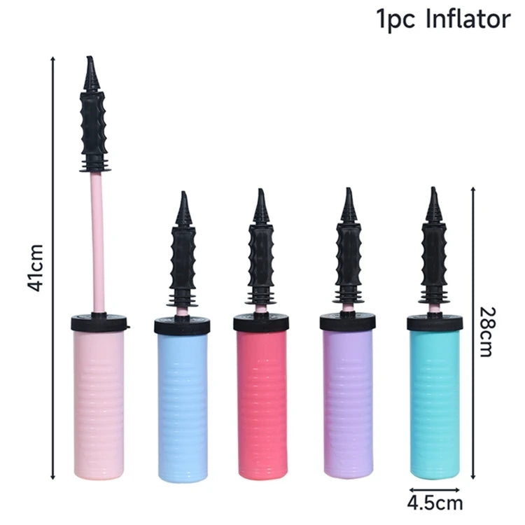 Ballonpumpe Ballonzubehör Ballonfüller Handschub Luftpumpe Hochzeit Valentinstag Geburtstag Party Dekoration Werkzeuge.