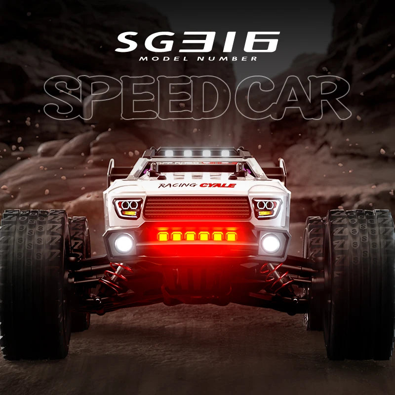 ZLL SG316 MAX 1:16 High Speed Drift Racing Car 80KM/H Brushless Motor 4WD RC Off Road Car Monster Trucks Toys for For Kids Gifts.