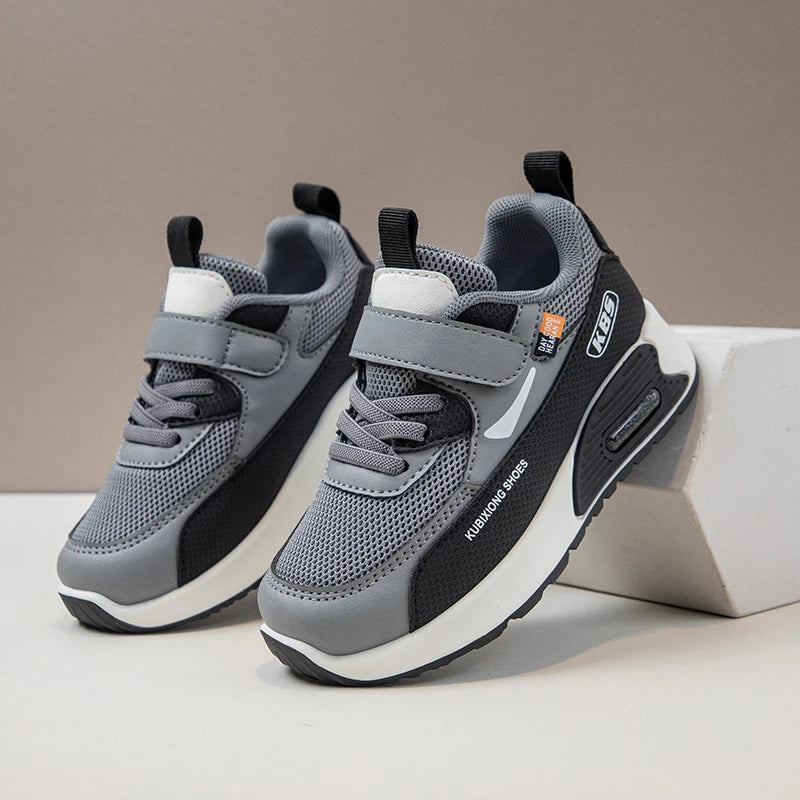 Autumn Girls Sneakers Mesh Fashion Soft Sole Outdoor Non-slip Children Casual Shoes Running Basketball Boy Sport Shoe Size 26-37.