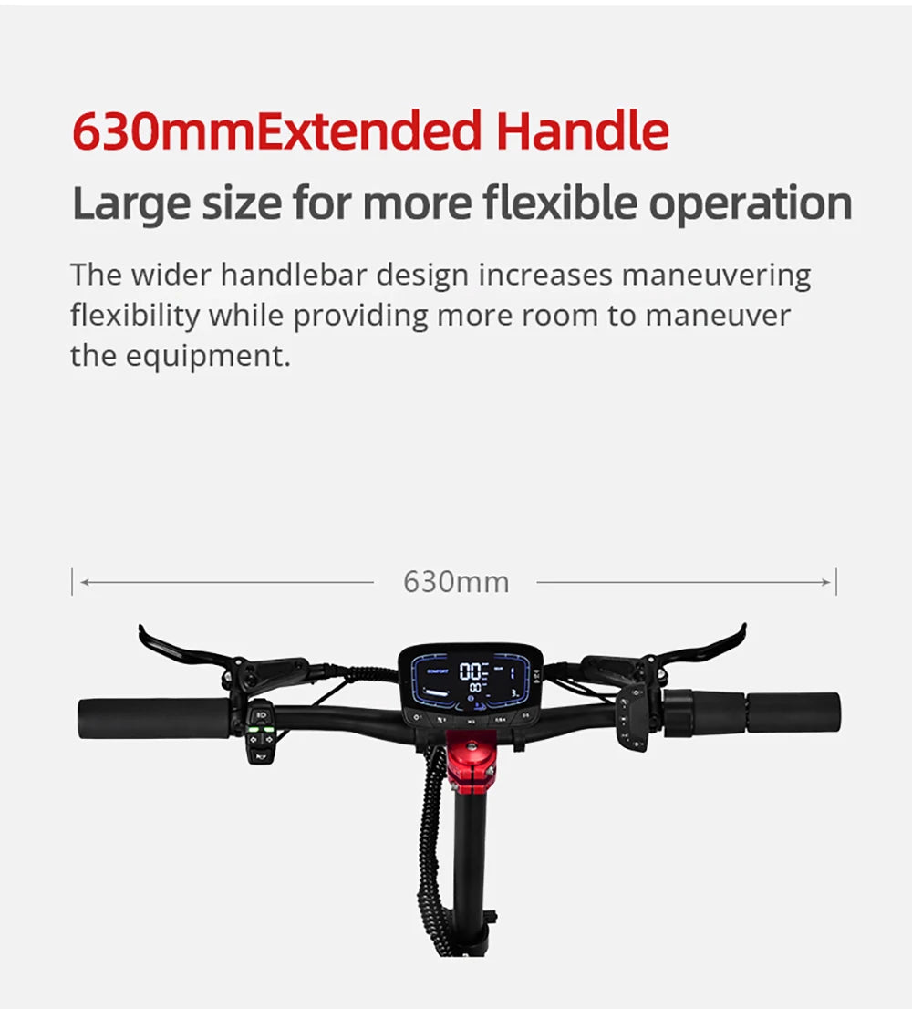 BOYUEDA S5-11 Electric Scooter, 2*3000W Motor, 60V 38AH Battery, 11-inch Tire, 85km/h Max Speed, Dual Hydraulic Disc Brakes.