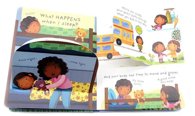 Kids Scientific Knowledge Learning Picture Books Usborne English Daily Knowledge Reading Book Early Educational Montessori.