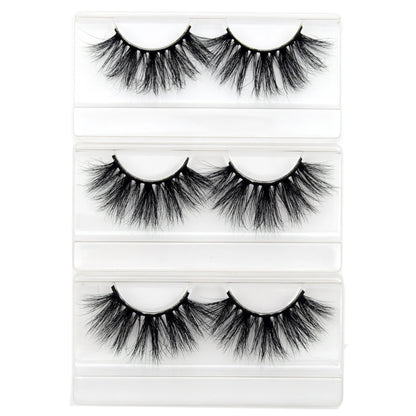 Visofree Eyelashes 3D Mink Lashes High Volume Handmade Mink False Eyelashes Thick Full Strip Lashes Cruelty Free cilios posticos