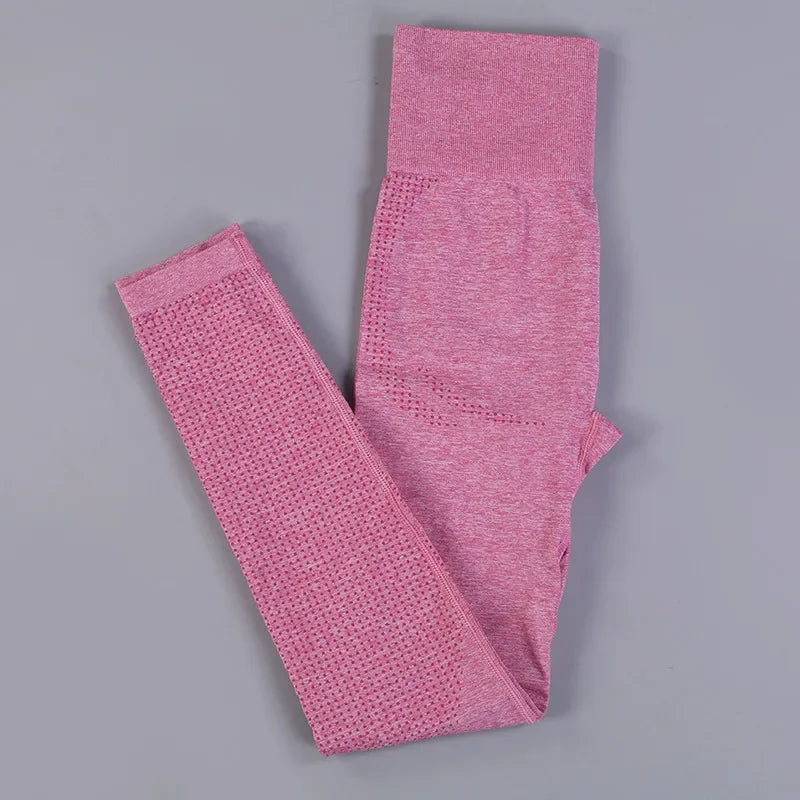 Vital Seamless Leggings Women High Waist Yoga Pants Tummy Control Workout Slim Hip Up Stretchy Leggings Booty Sport Tights