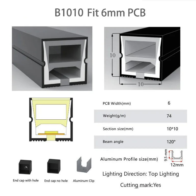 IP67 Waterproof Flexible LED Neon Silicone Light Tube For WS2812B WS2811 WS2815 5050 COB RGB Light Strip Ourdoor Decoration