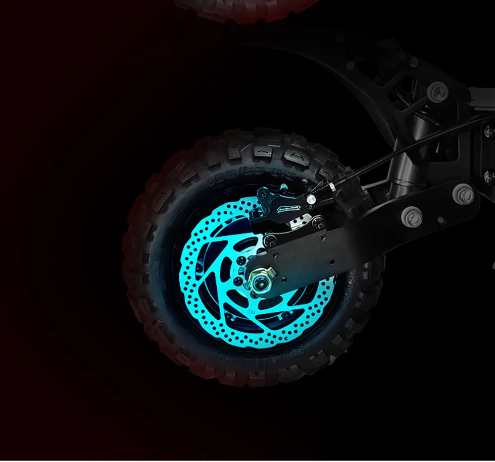 BOYUEDA S3-11 Electric Scooter, 120km Range, 85km/h Max Speed, 2*3000W Motor, 60V 38AH Battery,11-inch Tire,  LCD Display.