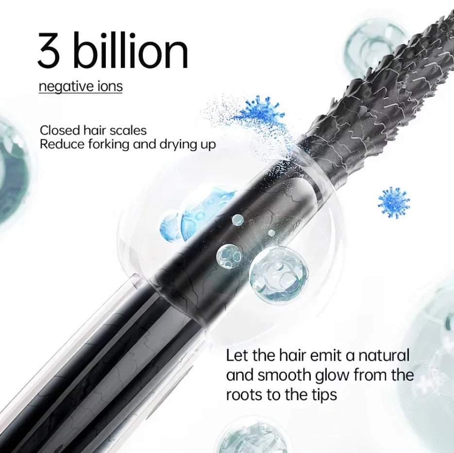 1.8m Professinal Leafless Hair Dryer Electric Hair Dryer High Speed 1600W Negative 200 Million Anion Blow Dryer Silent Hair Drye