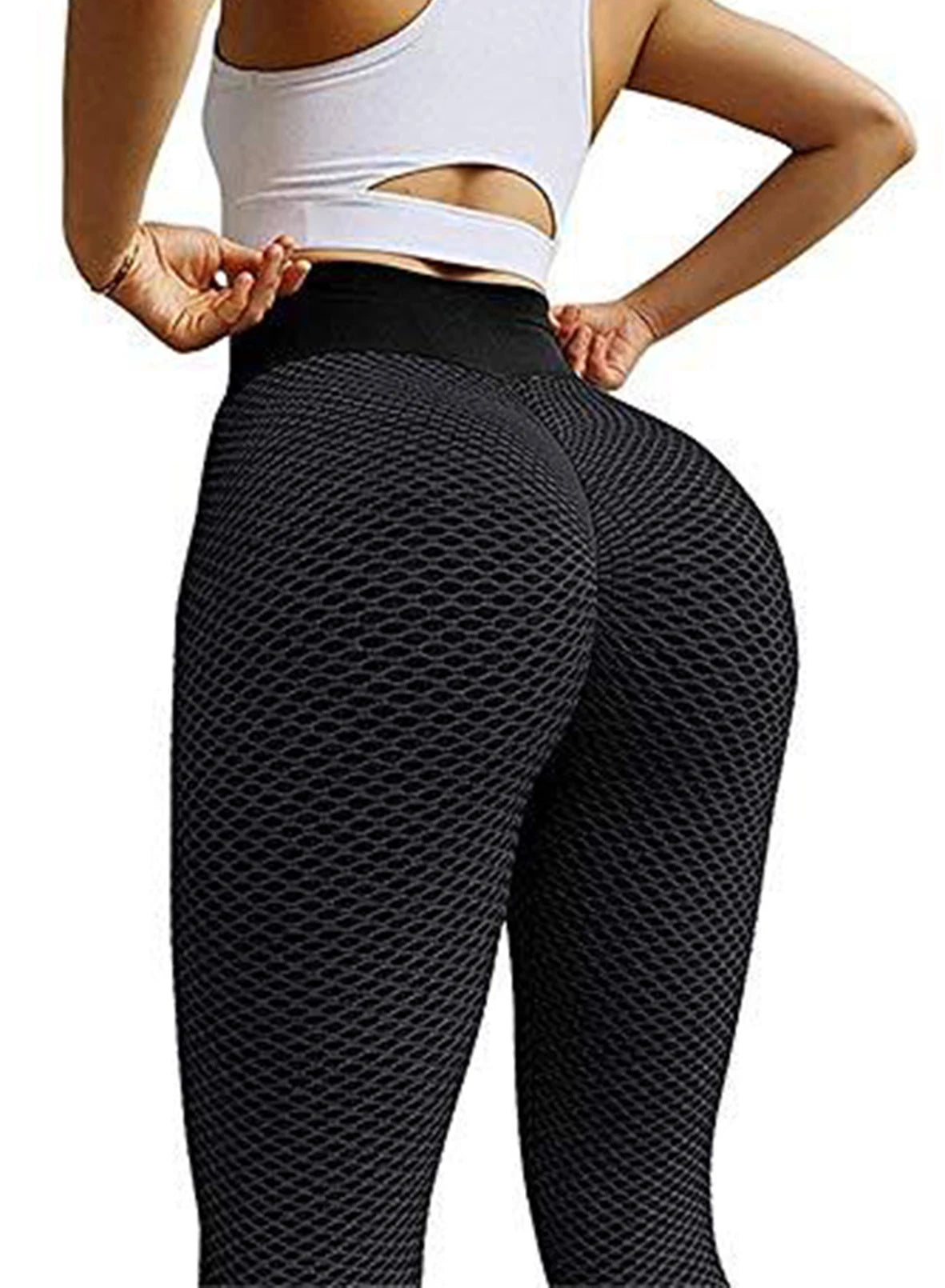Mode Tik-Tok Damen hoch taillierte enge Sport Workout Butt Lift Yoga hosen Tik Tok Fitness benutzer definierte Leggings für Frauen.