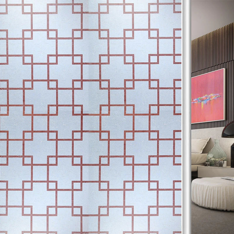 Frosted Self Adhesive Glass Window Film Privacy Protection Vinyl for Stained Glass Window Sticker Heat Insulation.