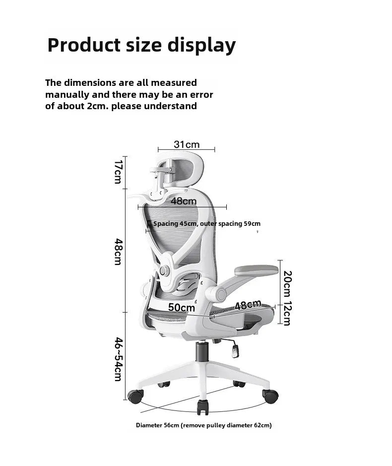 Bequemer Gaming-Stuhl mit weicher Polsterung, Nackenstütze und verstellbarem Lendenkissen für gesunde Sitzhaltung