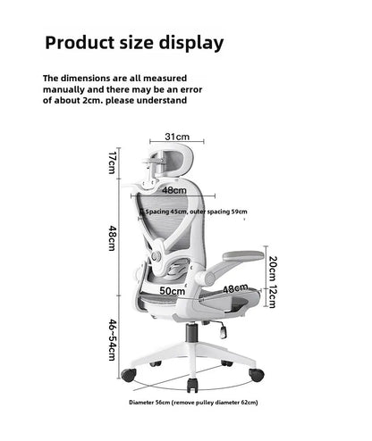 Bequemer Gaming-Stuhl mit weicher Polsterung, Nackenstütze und verstellbarem Lendenkissen für gesunde Sitzhaltung