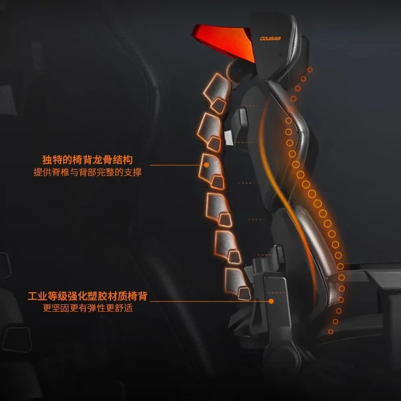 Meditations-Gaming-Stuhl für Jungen, ergonomischer Computer, schwarzer High-End-Gaming-Stuhl, bequemer Liegestuhl, Chaise De Bureaux-Stuhl, Möbel