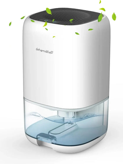 1000ML Air Dehumidifier for Bedroom Home Appliances with Air Filter  280 sq. ft Mini Portable Utral Quiet Auto Shut Off  Closet.