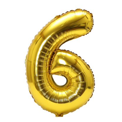 32 Zoll Regenbogen-Farbverlaufs-Zahlen-Folienballon 1-9 für Kindergeburtstag, Party-Dekoration, Babyparty, Brautparty, weitere Optionen verfügbar.