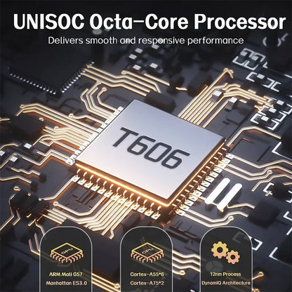 ANRY 10.95 Inch Tablet Android 15 HD Display 12GB RAM 128 ROM Fast Charging 8000mAh 5G WiFi Octa-Code Android Tablets with Case.