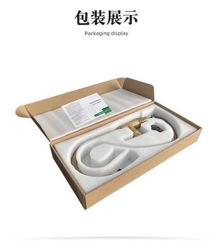 Antique Brass Kitchen Faucet Pull Out Spout Kitchen Faucets Black Single Hole Swivel Hot Cold Water Kitchen Mixers Taps