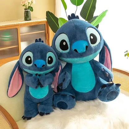80cm Big Size Disney LILO & Stitch Anime Plush Stuffed Doll Room Plushies Pillow Kawaii Ornaments Children's Holiday Gifts.