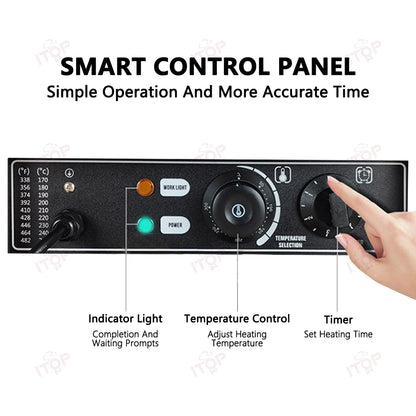 Commercial Taiyaki Bear Shaped Waffle Maker 1800W Open Mouth Bear Shape Waffle Machine Ice Cream Waffle Iron Maker.