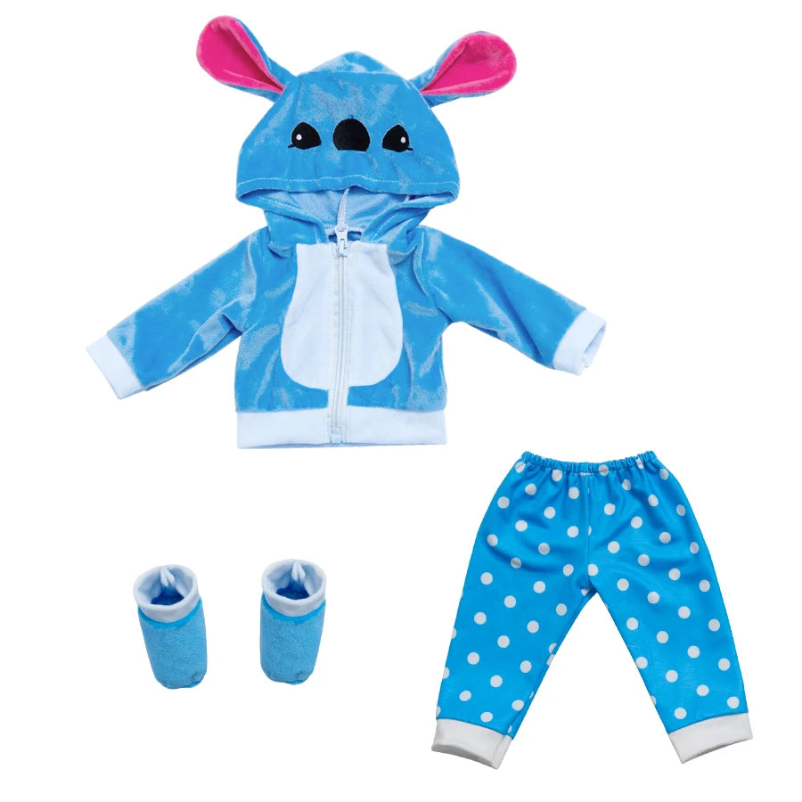 New Doll Clothes For 20-22Inch Baby Doll 50-55cm Reborn Babies Doll Clothes.