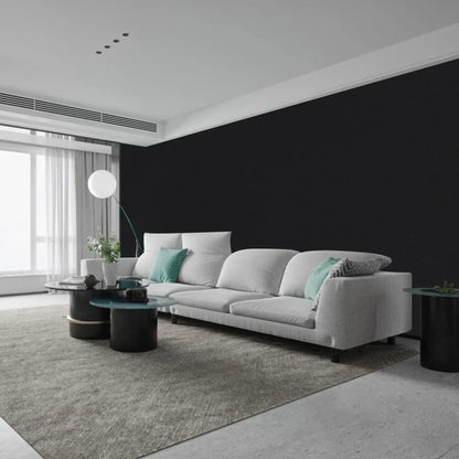 55 cm Breite, selbstklebende Folie, schwarz, matt, verdickter Aufkleber, Möbel, Küche, für Schränke, Tische, Wand, DIY-Renovierungstapete