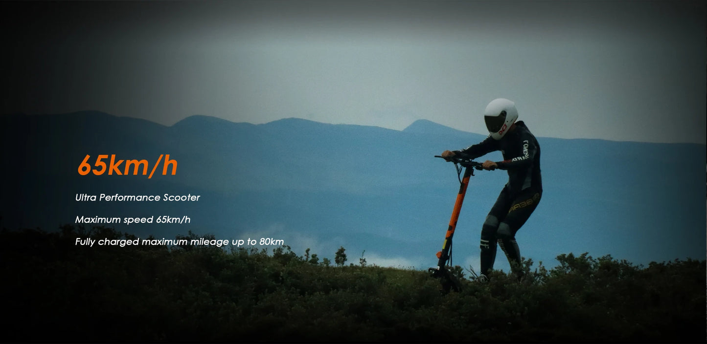 Kukirin G3 Pro Electric Scooter Dual Motor 52V23.4AH Large Battery Fast Off-Road 10 Inch 80km Long Endurance Electric Scooter.