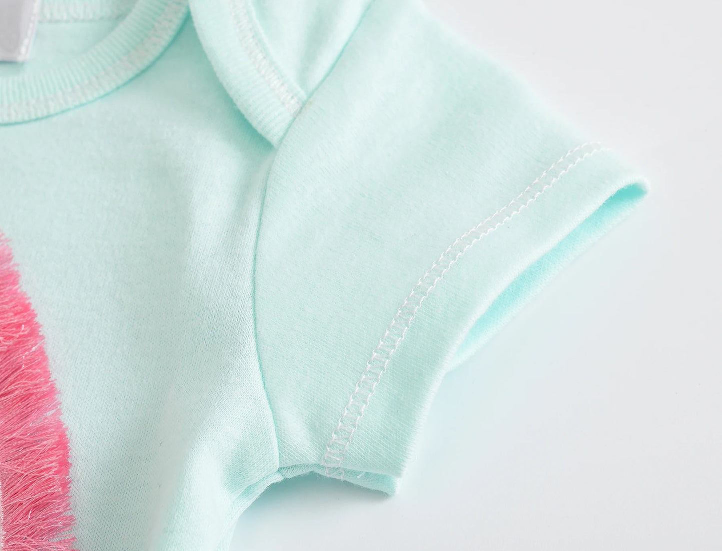 3/6 Stück viel Baby-Kleidung für Mädchen, Gastronomie, Baumwolle, kurzärmelig, Mädchen-Body, 0–12 Monate, Neugeborene, Jungen-Kleidung, Kleinkind.