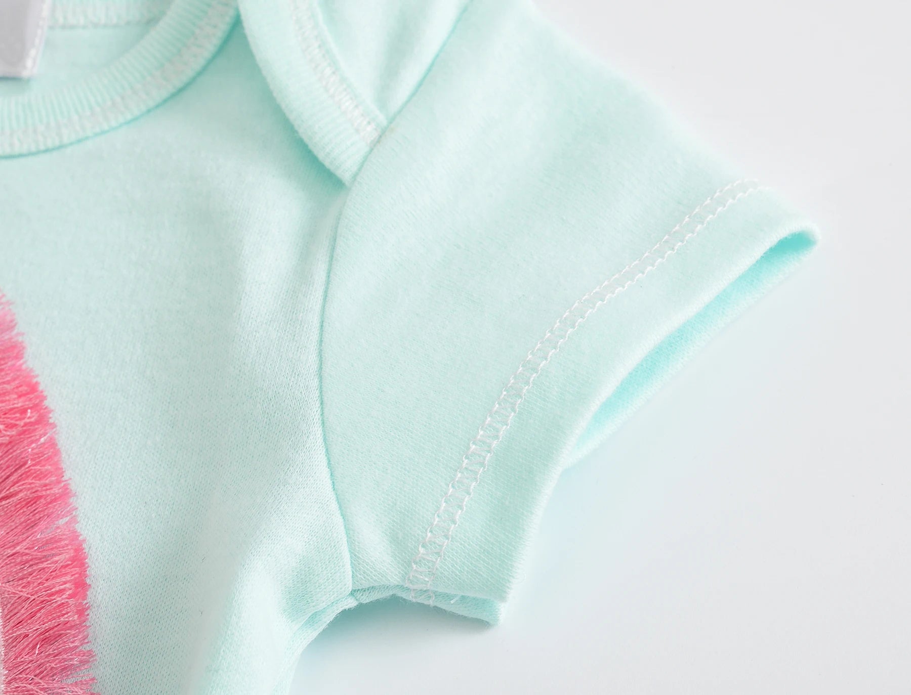 3/6 Stück viel Baby-Kleidung für Mädchen, Gastronomie, Baumwolle, kurzärmelig, Mädchen-Body, 0–12 Monate, Neugeborene, Jungen-Kleidung, Kleinkind.