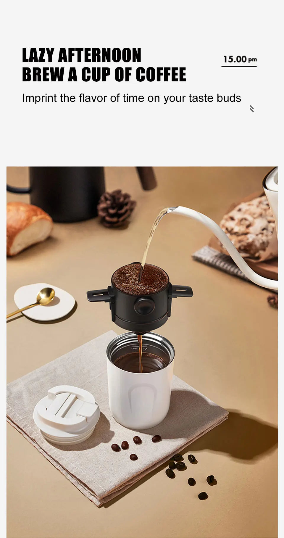 Thermos Bottle for Coffee Thermal Cup for tea Mini Tumbler Insulated Vacuum Flask Mug Stainless Steel Leakproof Travel Drinkware.